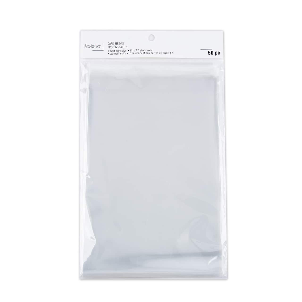 Clear Card Sleeves by Recollections™, 5 x 7